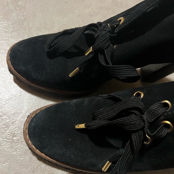 Tory Burch Suede Heels - Picture 4 of 12